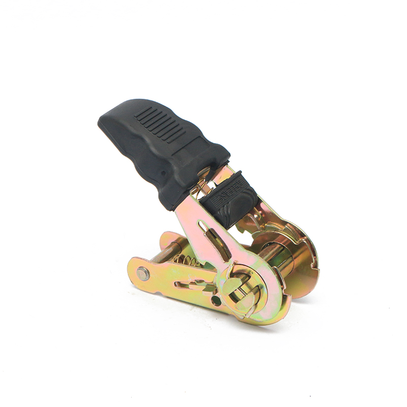 1 tommer 25 mm*800 kg/1760 lbs gummihåndtag Tiedown Ratchet Buckle