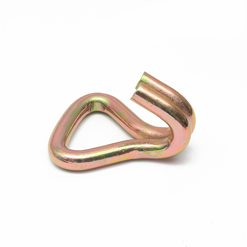 2 tommer 5000 kg/11000 kg gul zinkbelagt dobbelt metal j -kroge