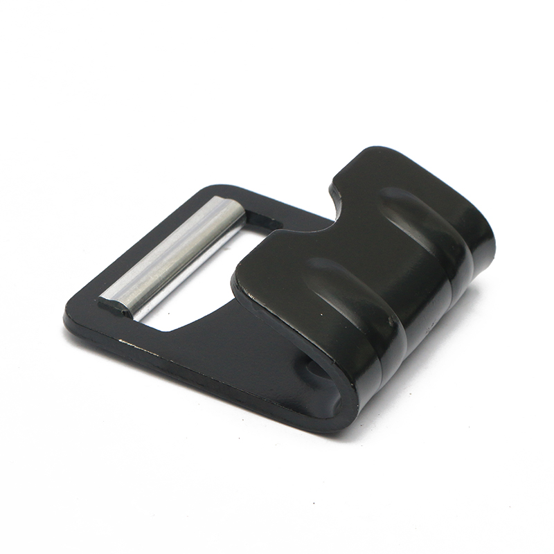 2 tommer sort e-coating metal flad j kroge