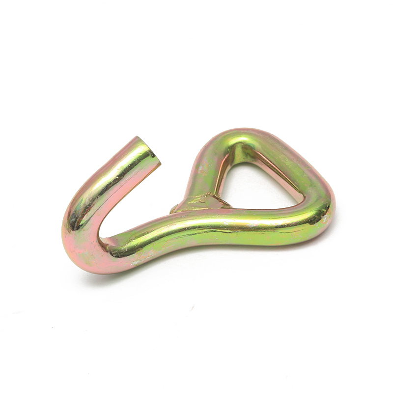 1,5 tommer 3t gul zinkbelagt j krog metal enkelt j kroge